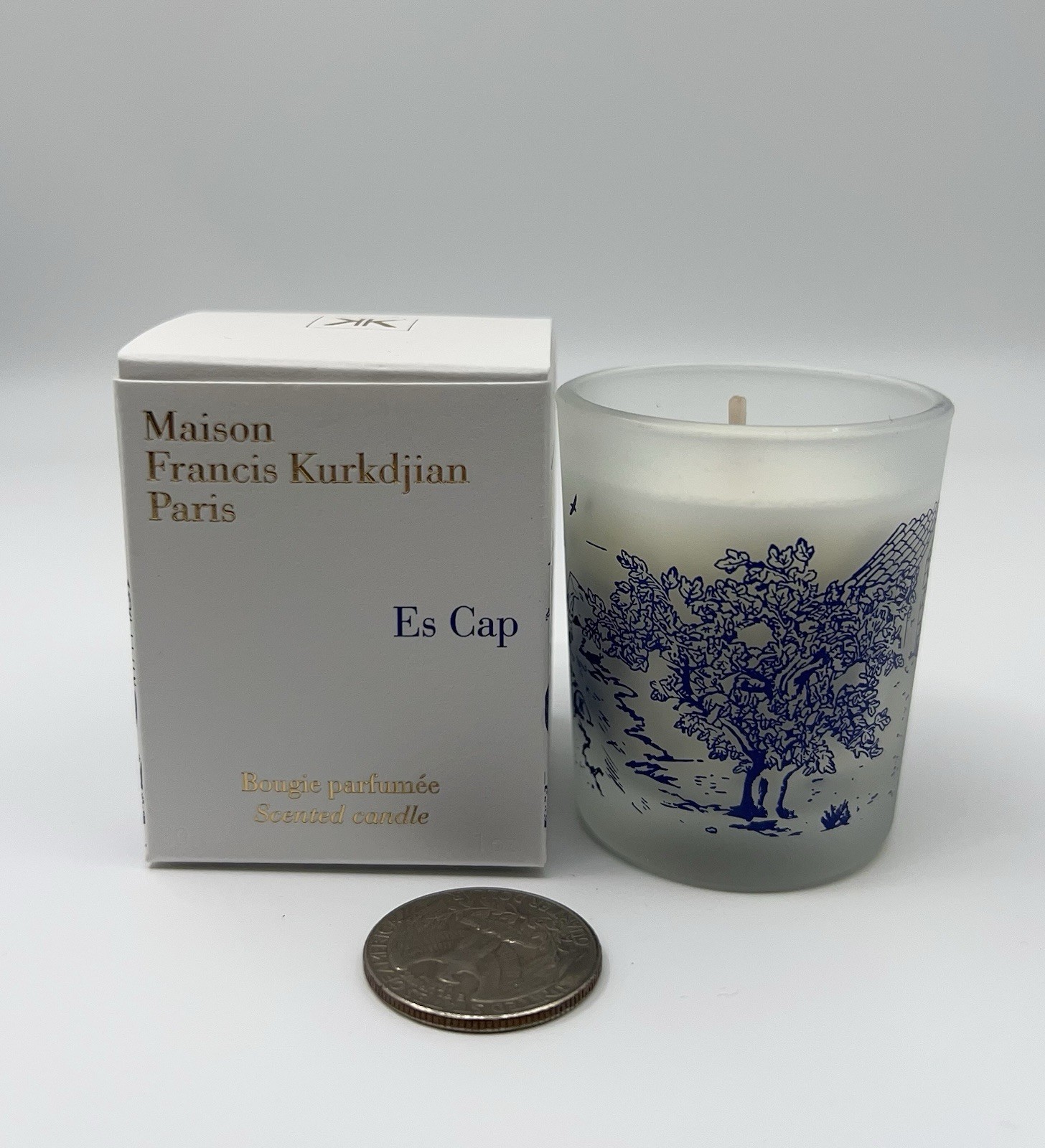 Maison Francis Kurkdjian Paris Es Cap Scented Candle Mini 1oz / 30g NIB