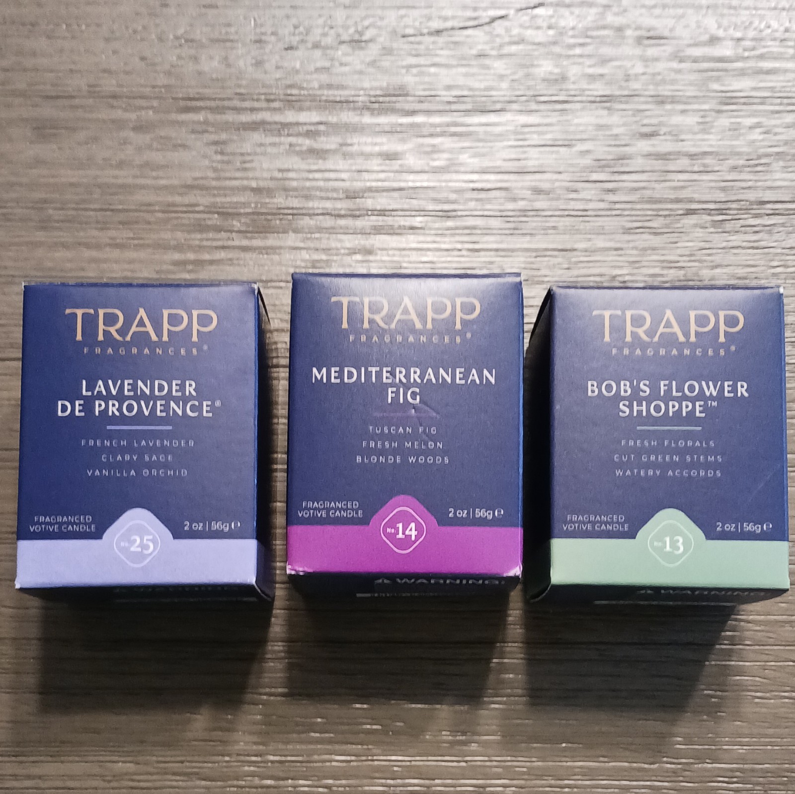 Trapp Fragrances Combo 3pk Votive Candles