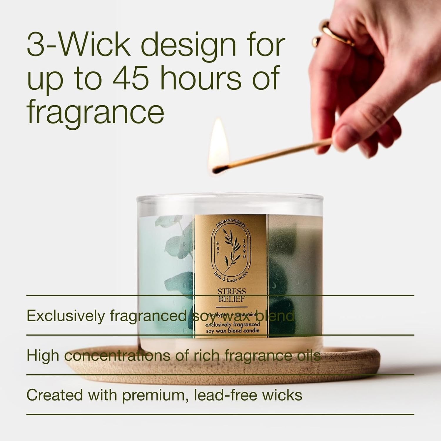Indulge in Eucalyptus Spearmint 3-Wick Candle – Ultimate Relaxation Gift Set
