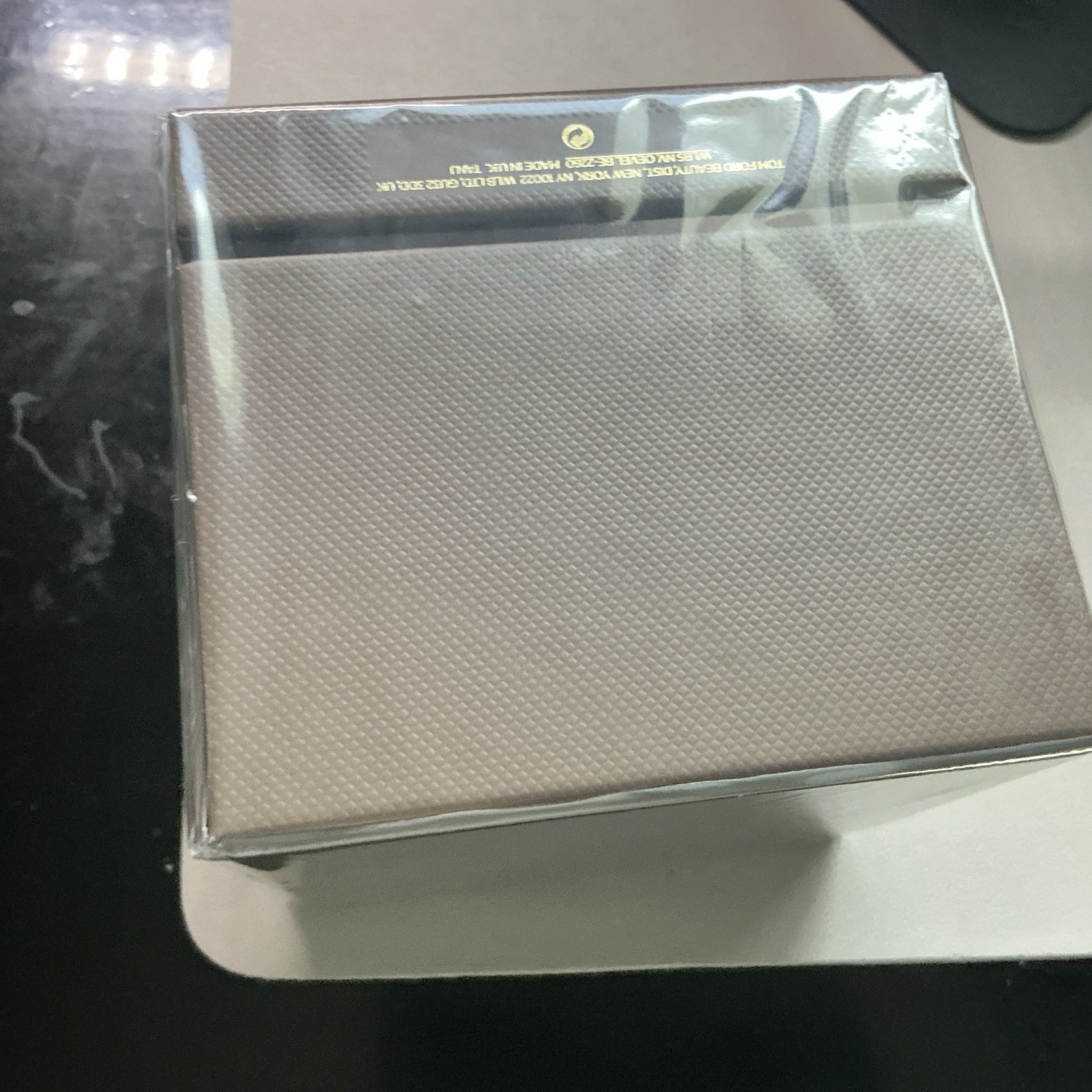 Tom Ford Ebene Fume Perfume Candle Bougie, Height 2.25 In. , New In Sealed Boxed