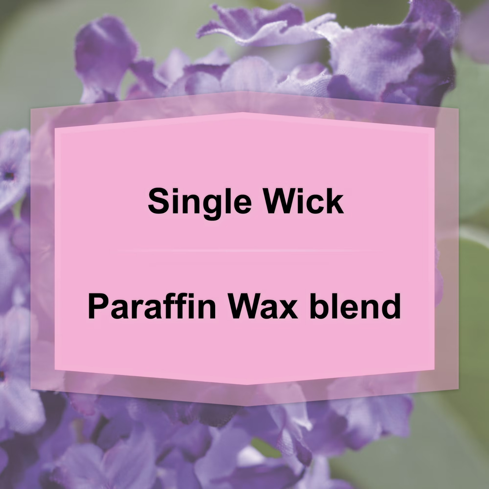 Mainstays Lilac Breeze scented single-Wick Large Glass Jar Candle 20 oz…