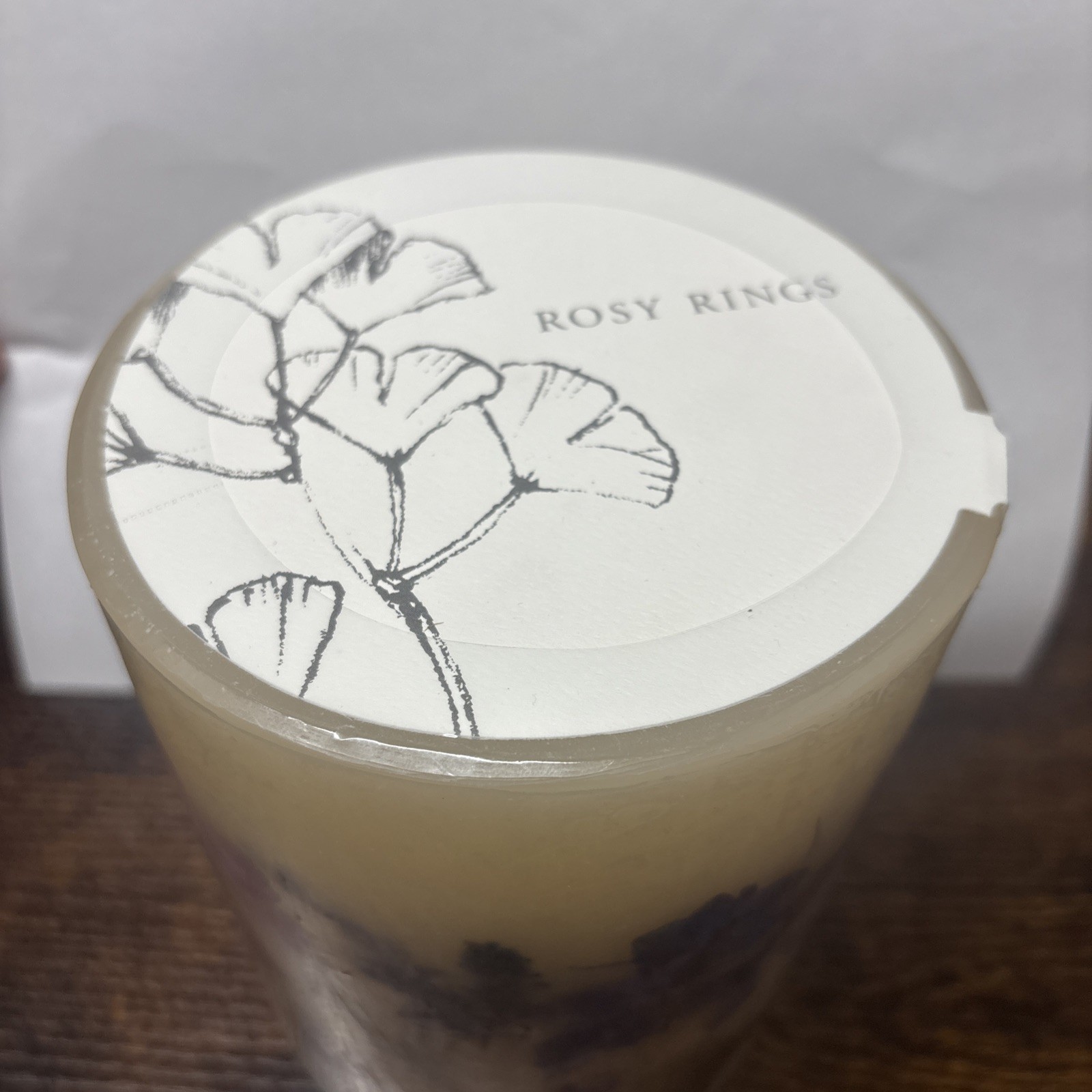 Rosy Rings candle Roman Lavender 6.5”