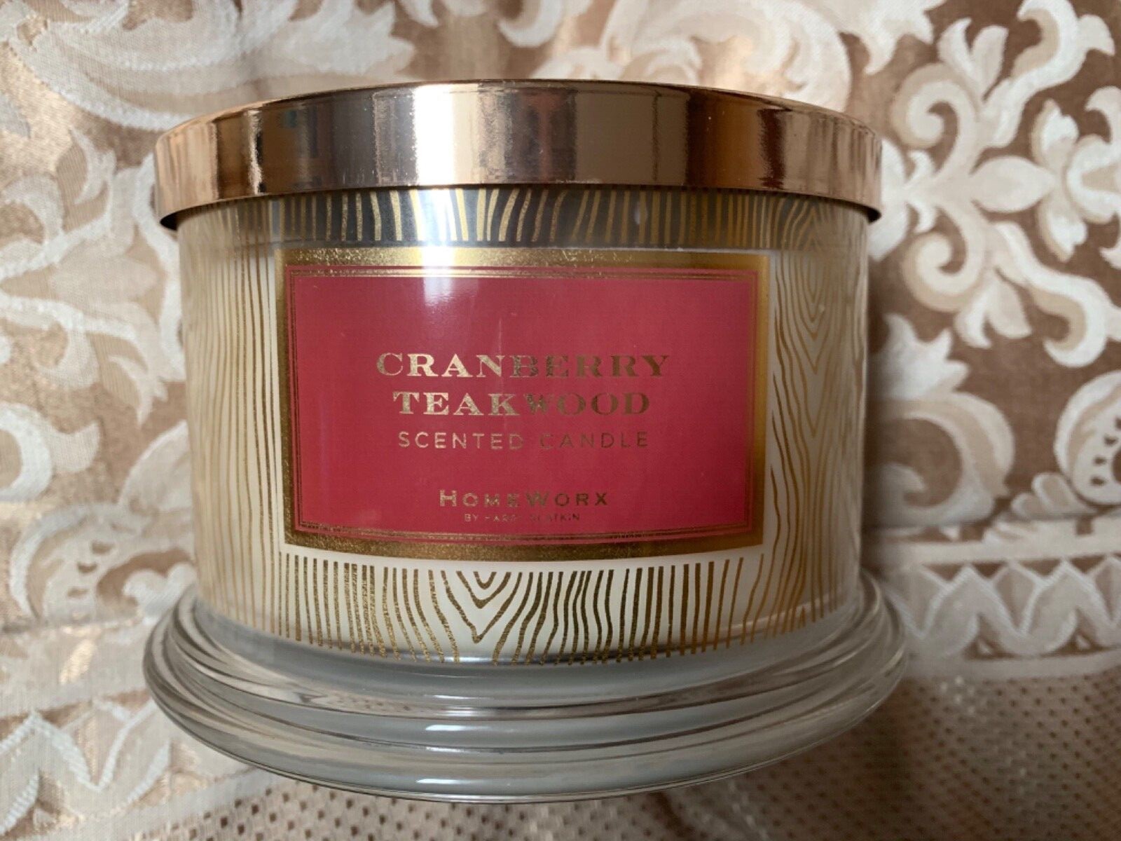 HomeWorx by Harry Slatkin $23.95, 4-Wick Candle, NEW 18 OZ, 55 hours burn time!