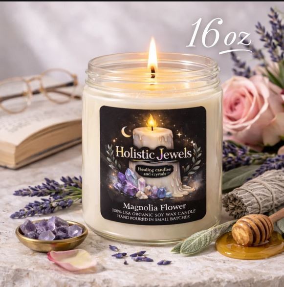 Highly Scented Soy Candles, 100% USA Grown Soy Wax, All Natural Cotton Wicks