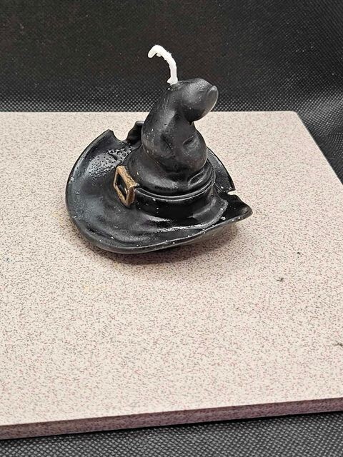 Magic Witch Hat Candle Size 3 in X 3 in