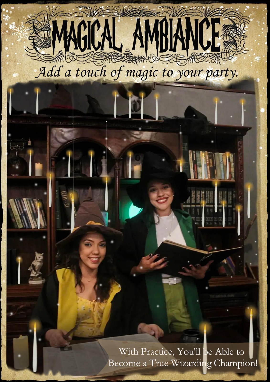 Floating Candles with Wand, 12PCs Magic Hanging Candles with 13 AAA Battery, …