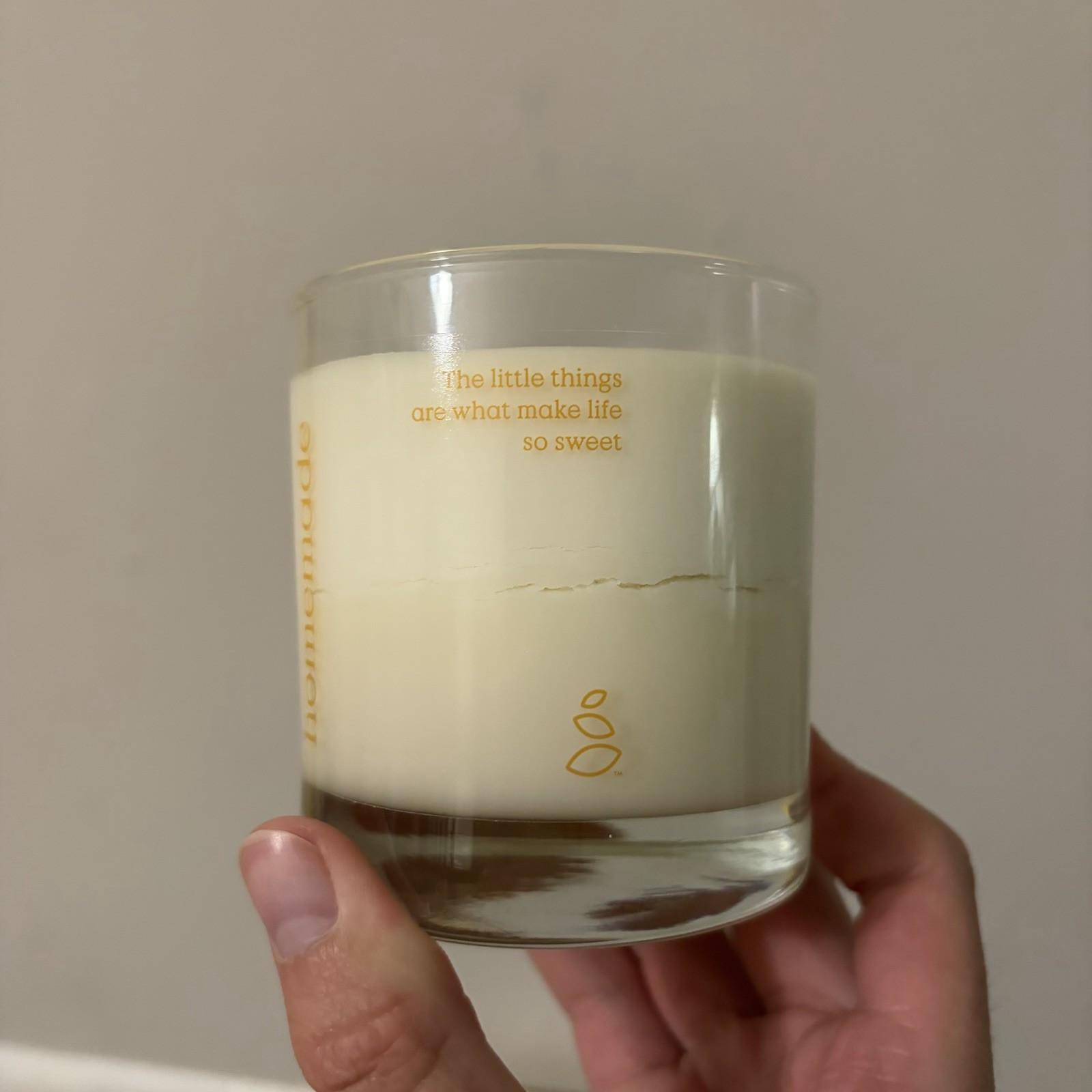 Grove Collaborative 7 oz. Soy Wax Candle. Vanilla, Brown Sugar, Sandalwood Scent