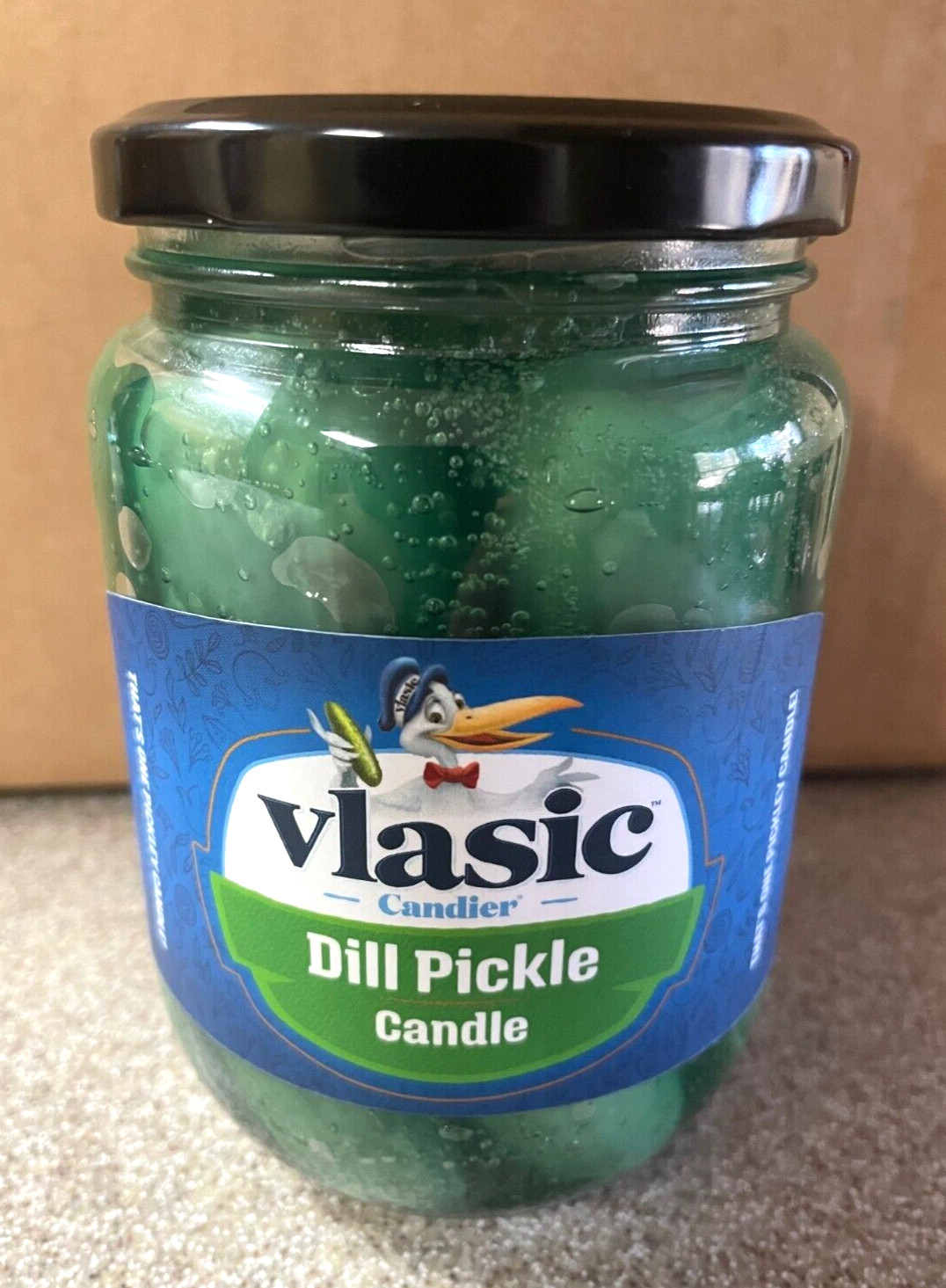 ✅🔥Vlasic Pickle Scented Candle – LIMITED EDITION / BRAND NEW – *IN HAND*