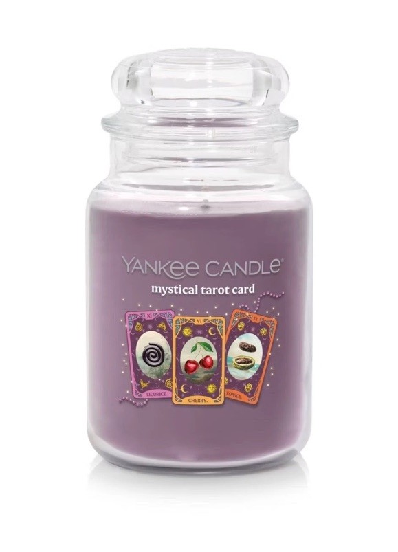 Yankee Candle Mystical Tarot Card Large Jar Candle 22 oz NEW