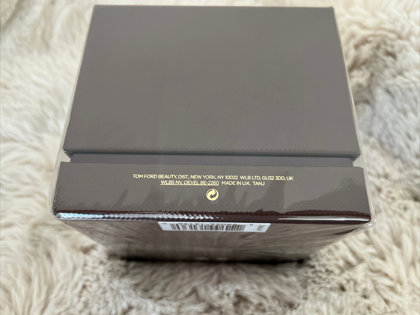 Tom Ford Ebene Fume Candle Bougie Height 2.25 In / 5.7 cm New And Sealed