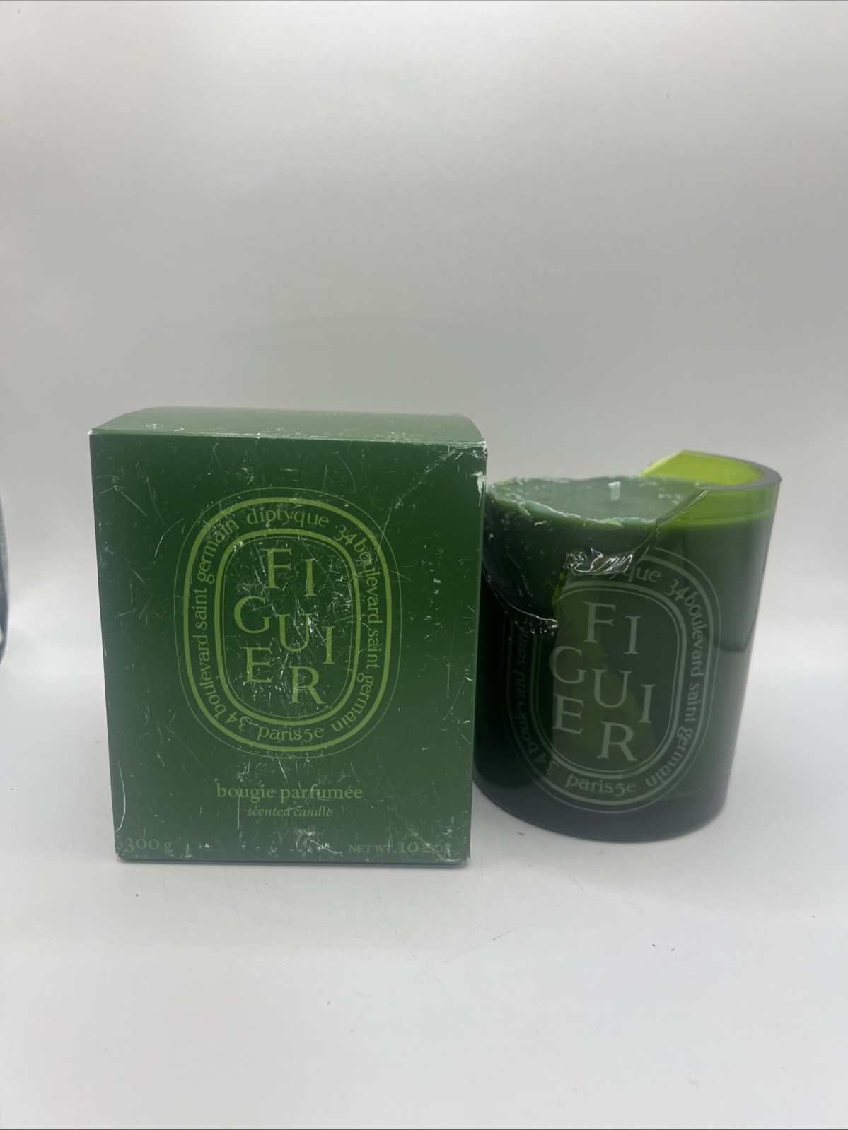 Diptyque Figuier Candle 10.2oz New In Box Broken