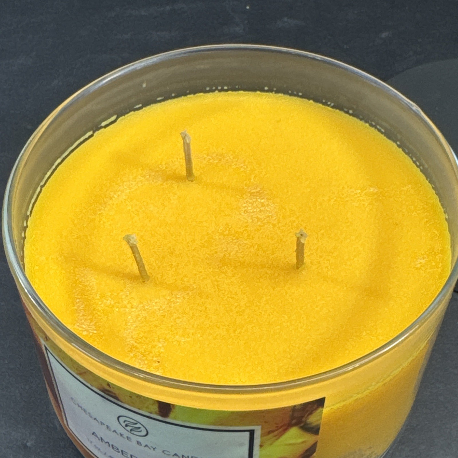 Chesapeake Bay Amber Glow Candle Large 3 Wick 17.0 oz/ 481g NEW