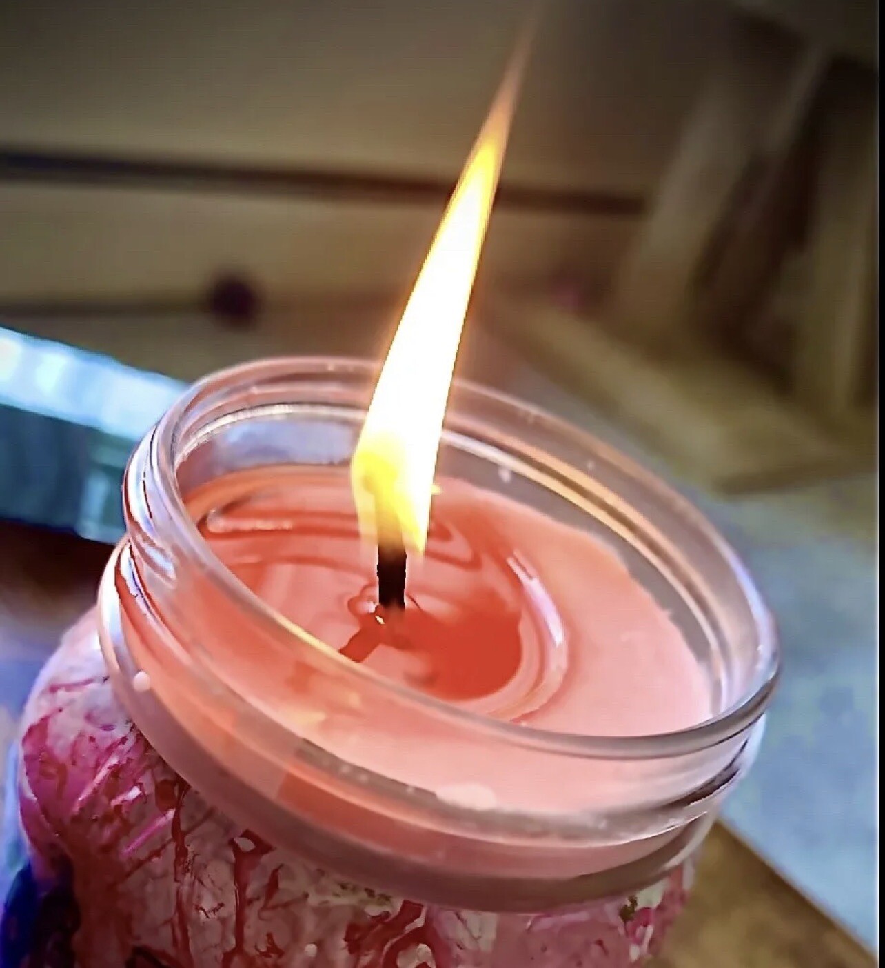 Odor Eliminator Candle Soy Blend – OG FRESH 16oz Mason Jar Candle – Hemp Wicks