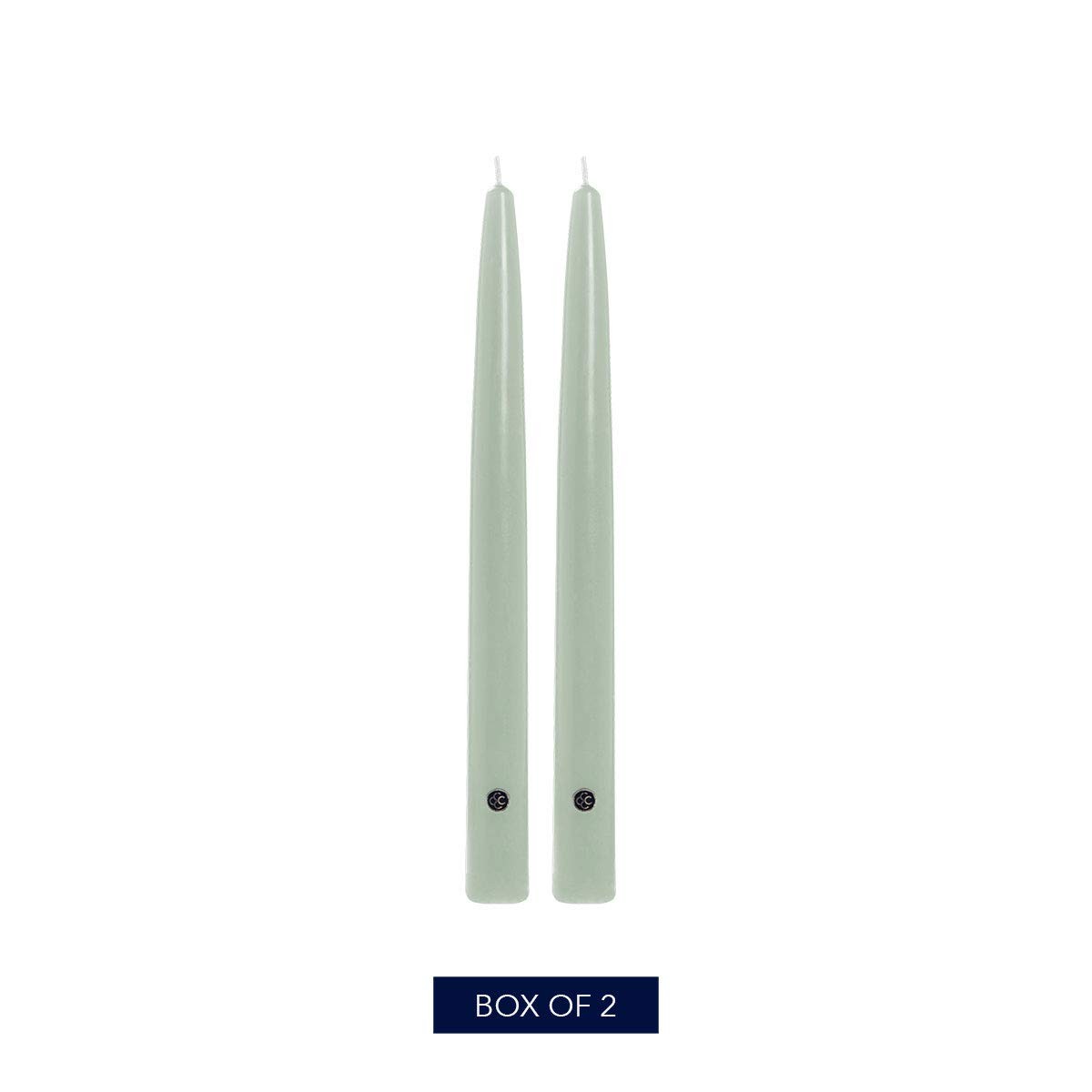 Bayberry Scented Taper Candle Virtually Dripless Premium Wax with Cotton Wick