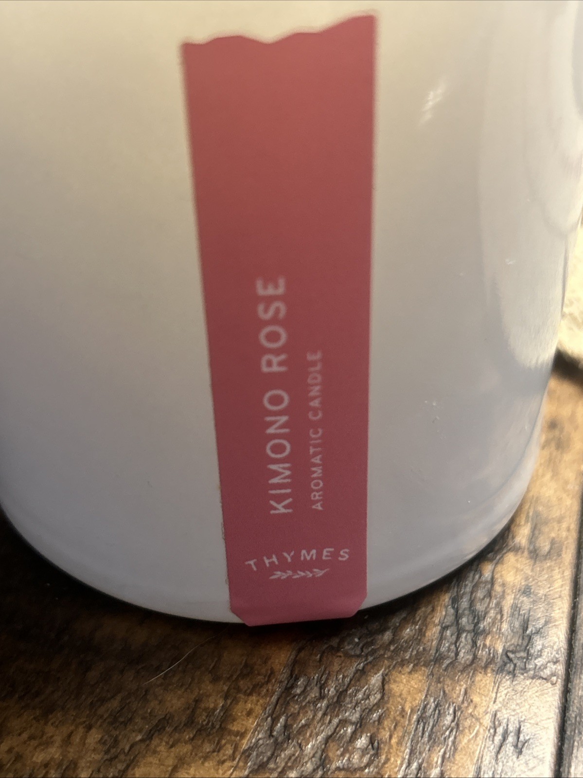 THYMES – KIMONO ROSE AROMATIC POURED CANDLE~ 9 Oz, Awesome Smell