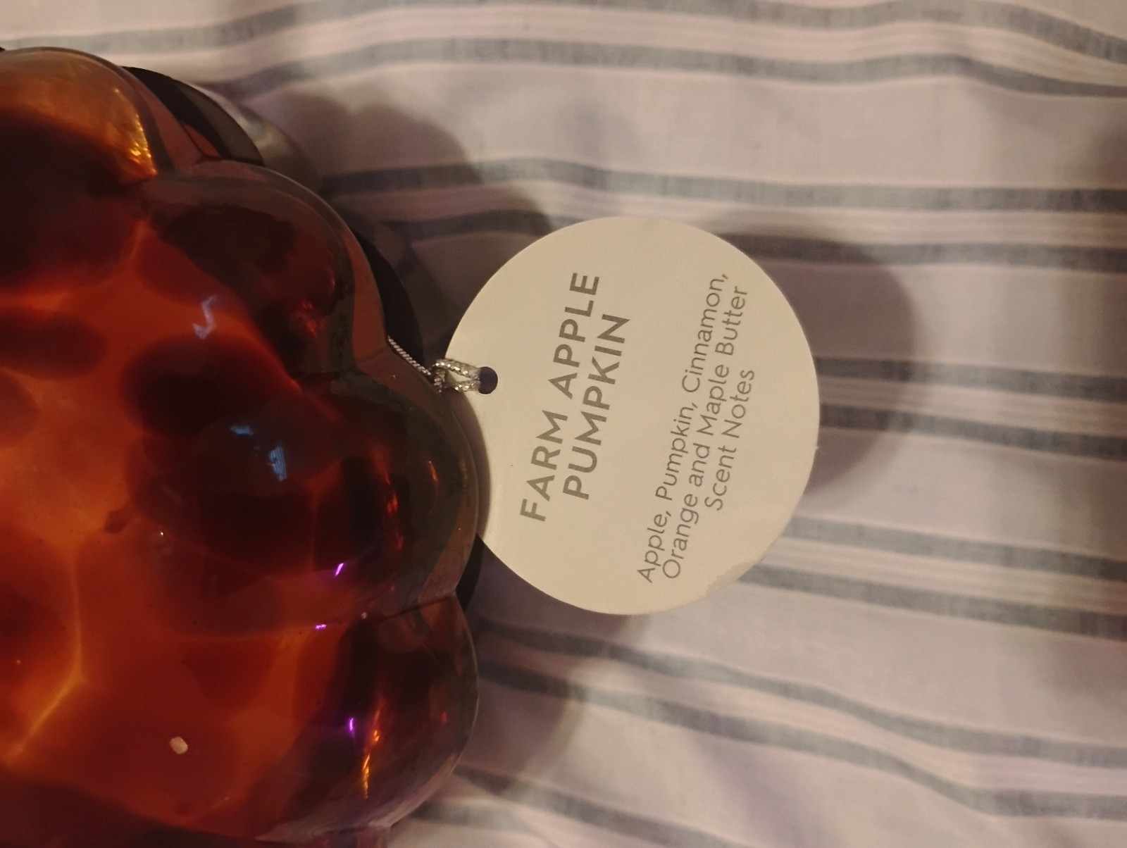 NEW! SOLD OUT! Better Homes & Gardens Farm Apple Pumpkin Scented Pumpkin Candle