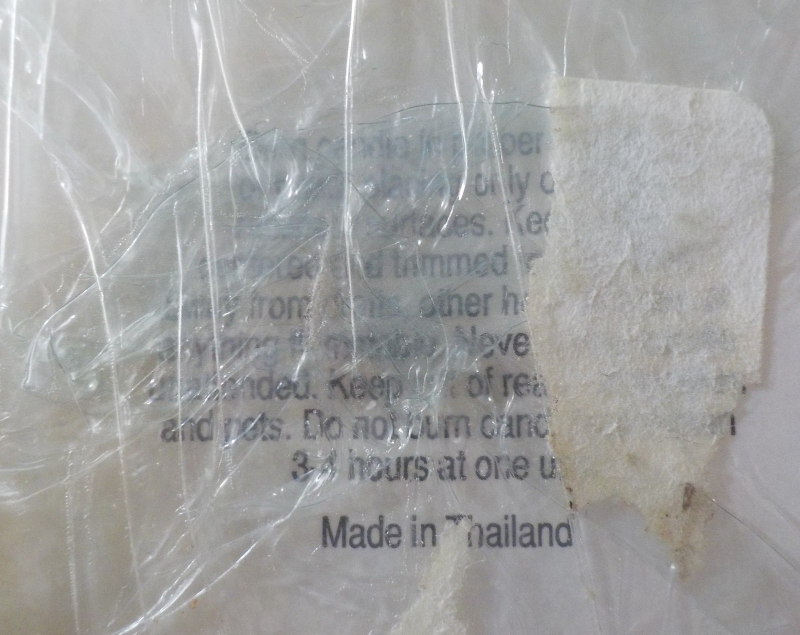 Vintage Factory Sealed “A Touch of Gold” Decorative Wax Candle/Cream; Gold Stars