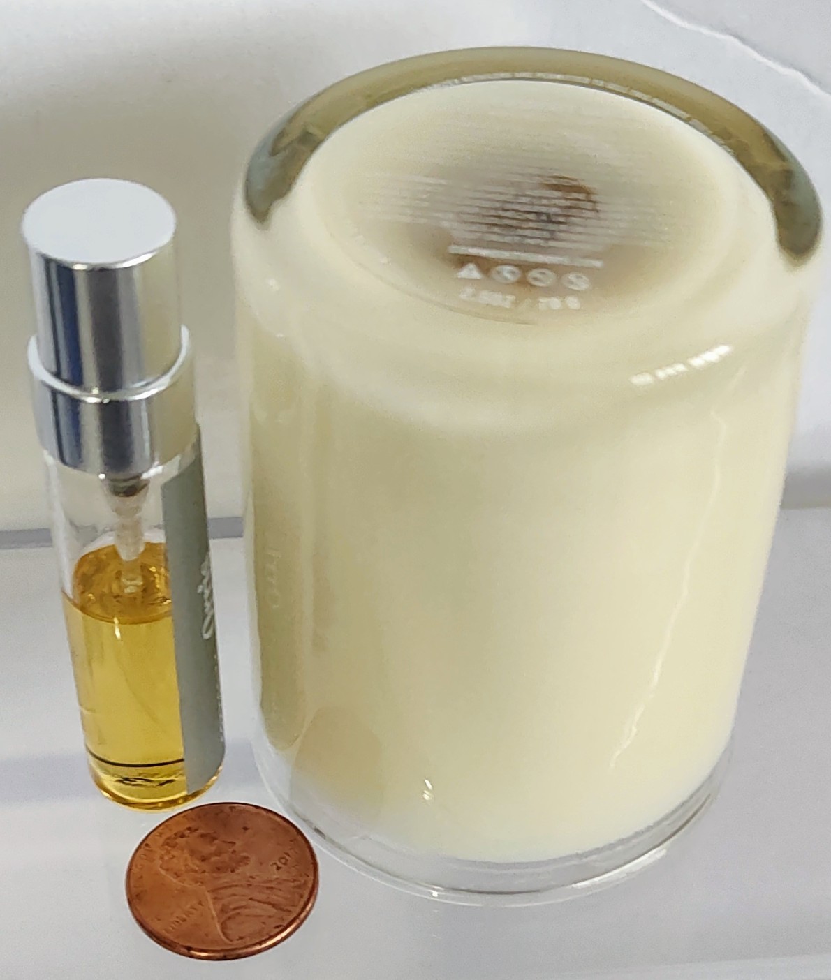 2pc COMMODITY Fragrances ORRIS Mini CANDLE & PARFUM SPRAY *Original Formula NEW