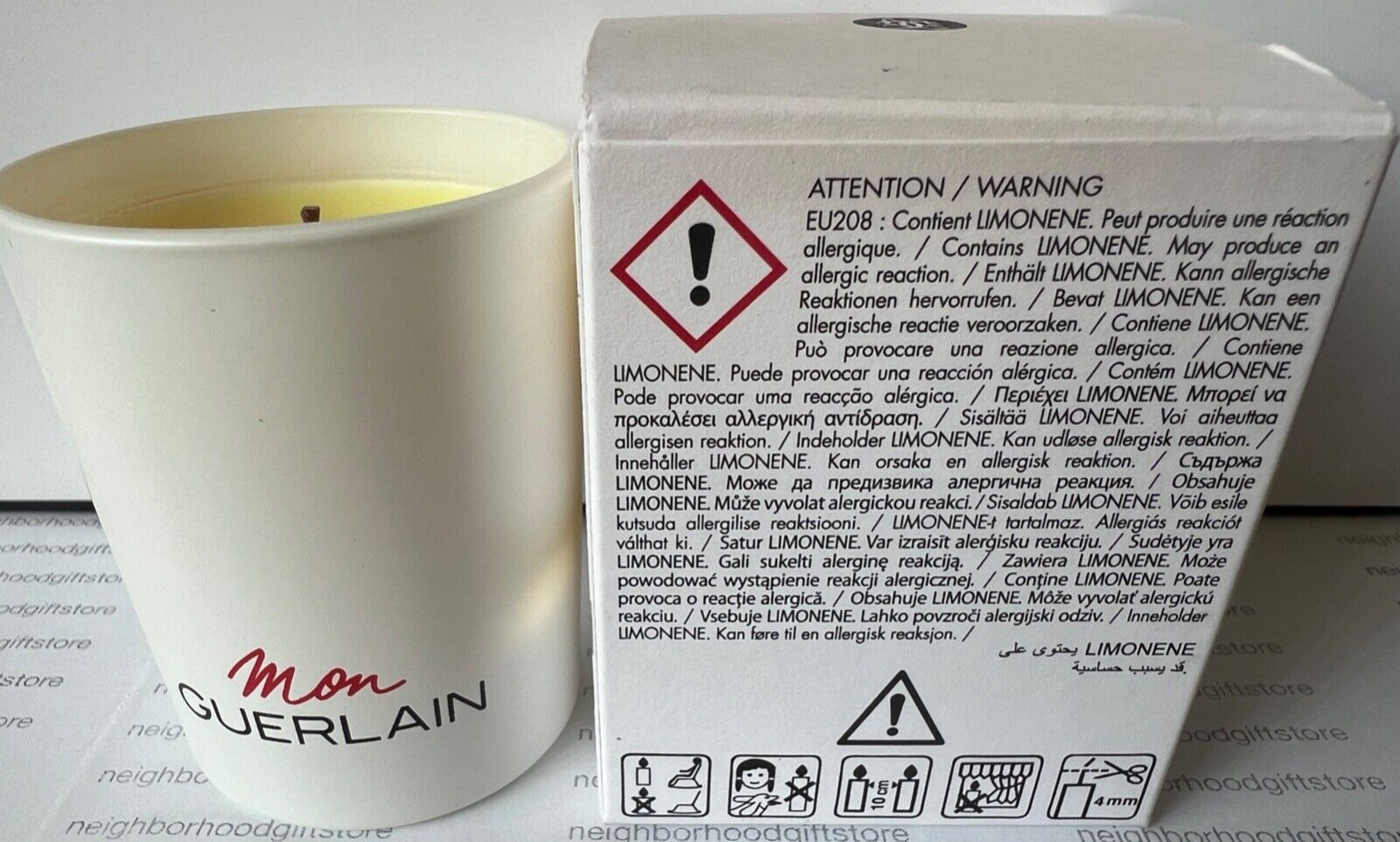 GUERLAIN MON GUERLAIN SCENTED CANDLE 2.6oz/75g ( PROMO SIZE ) NEW 100% AUTHENTIC