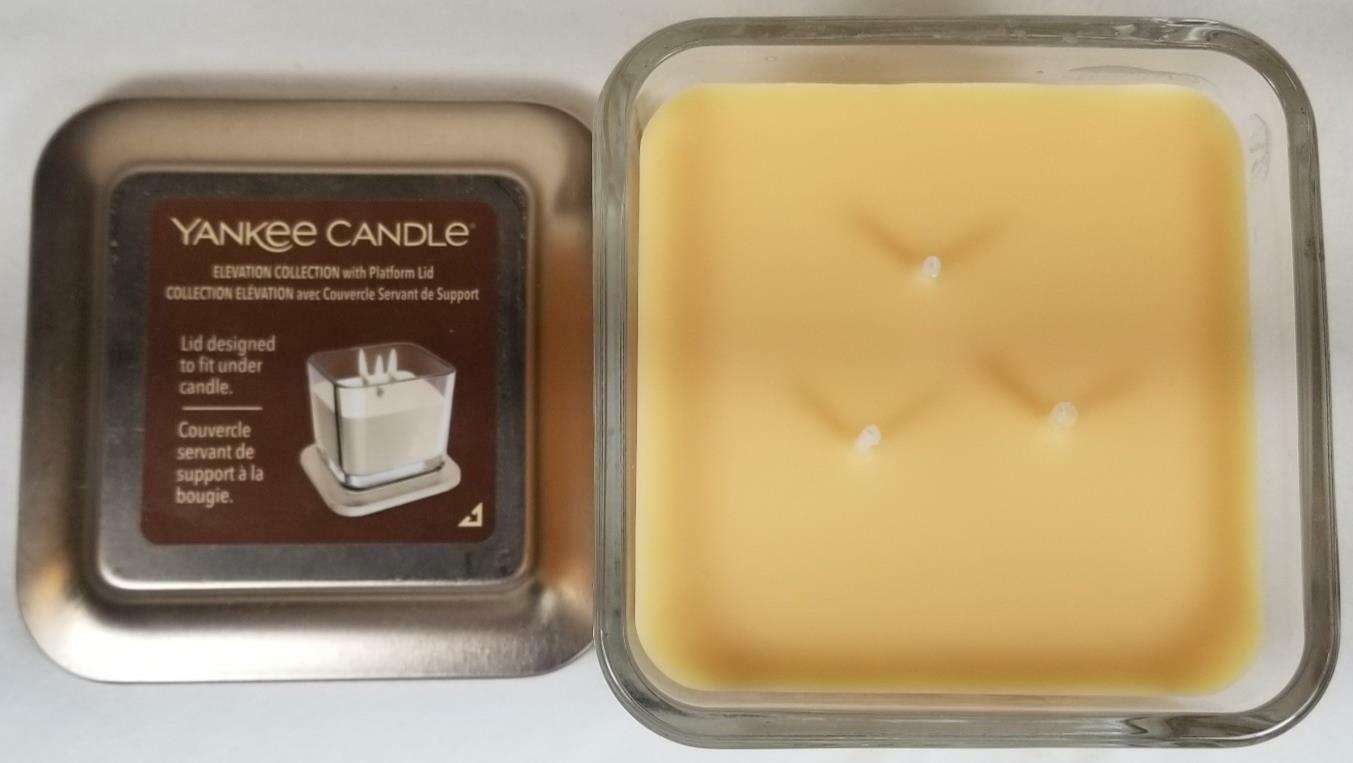 Yankee Candle KUMQUAT & ORANGE Medium Elevation Square 3-wick Jar 12.25 oz