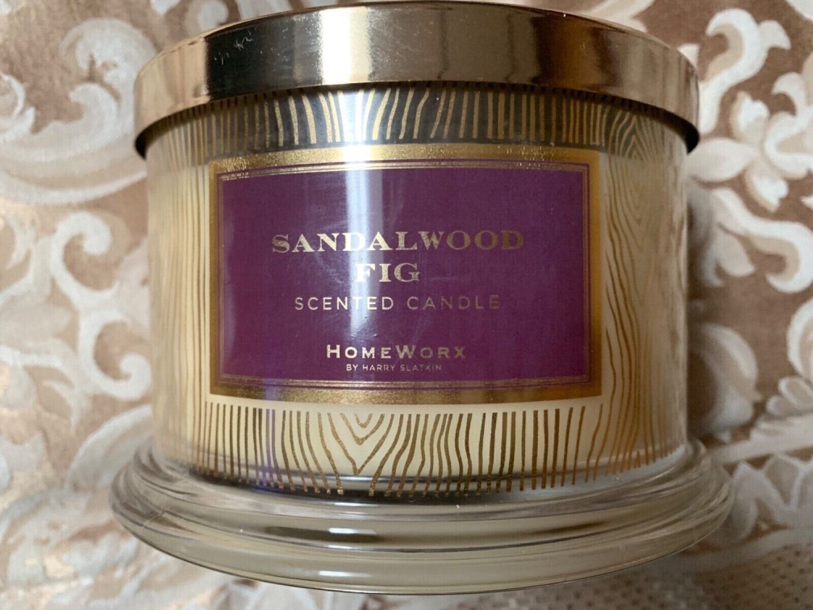 HomeWorx by Harry Slatkin $23.95, 4-Wick Candle, NEW 18 OZ, 55 hours burn time!