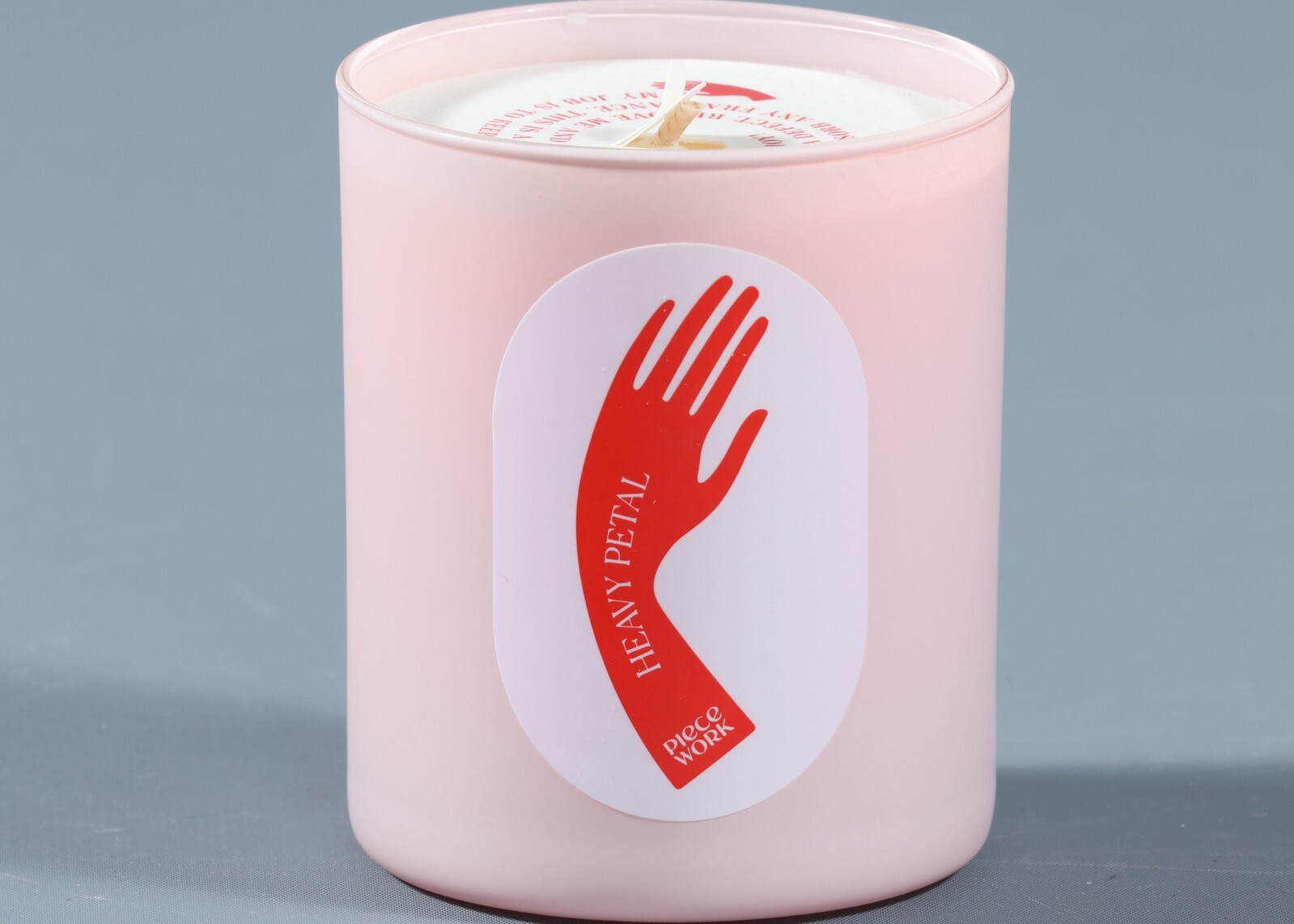 PIECEWORK HEAVY PETAL 100% Soy Wax Blend Scented Candle 9 oz.