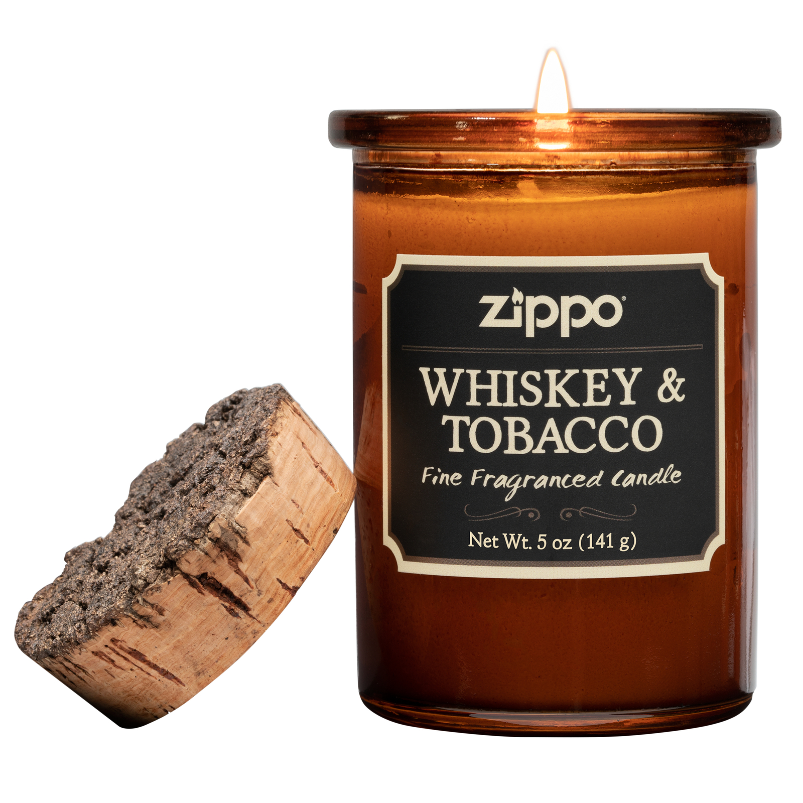 Zippo Spirit Candle – Whiskey & Tobacco, 70006, New Condition (5 oz. jar)