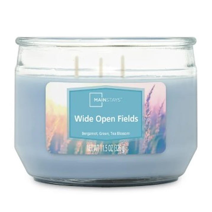 3 Pack Wide Open Fields Scented 3-Wick Candles,11.5oz FREE & FAST SHIP IN 2 DAYS