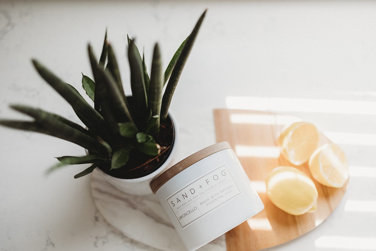Vanilla Tobacco Scented Candle 3 Wick, 21 oz Luxury Home Decor Jar