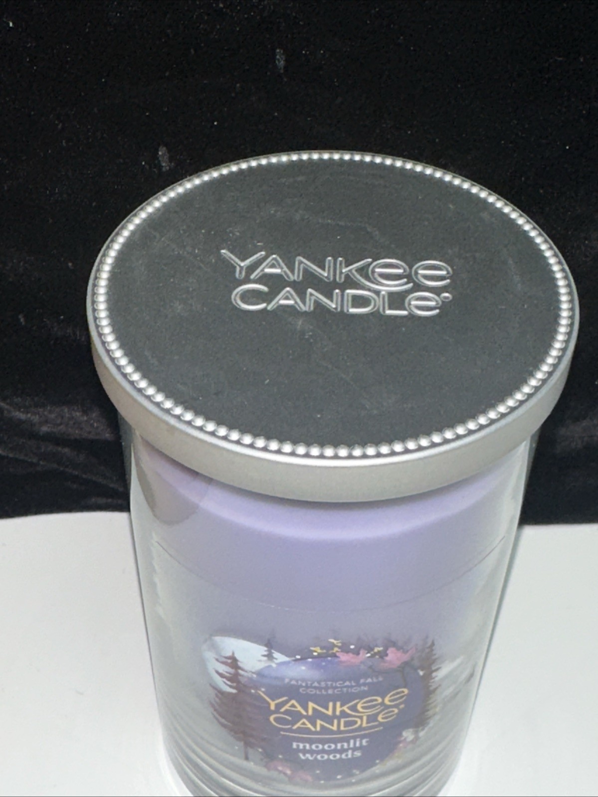LOT OF 2-NEW-Yankee Candle MOONLIT WOODS Large 14.25oz. FREE SHIPPING