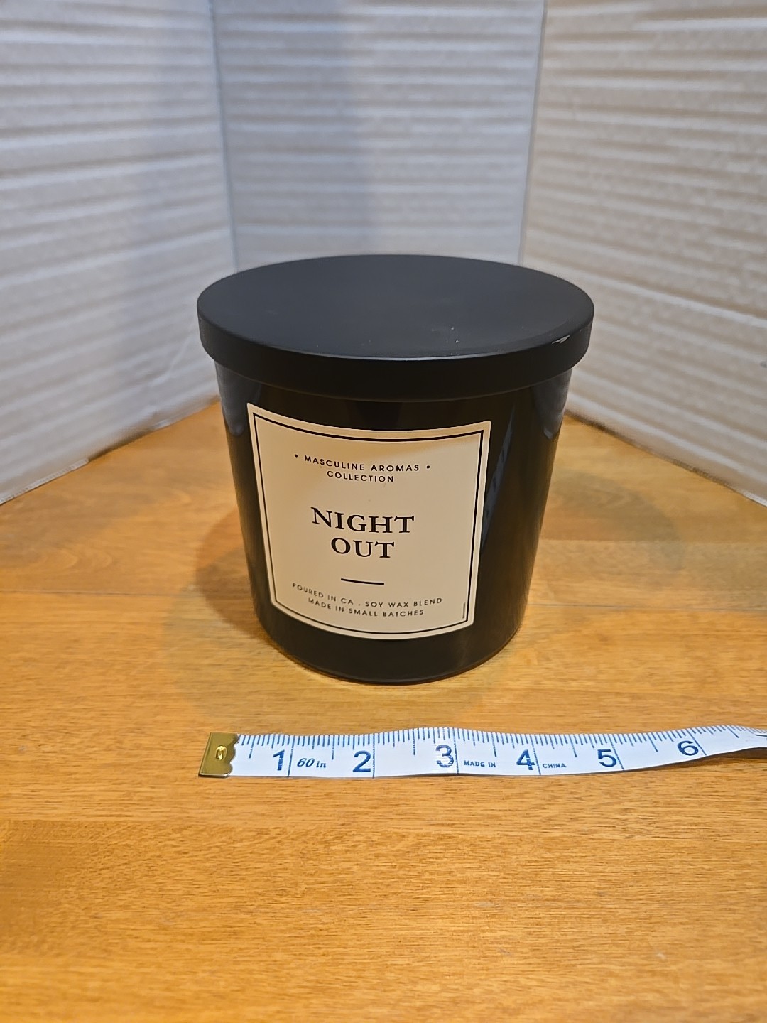 Leoben Night Out Three Wick 24 Ounce Candle Made In USA Vegan Soy Wax
