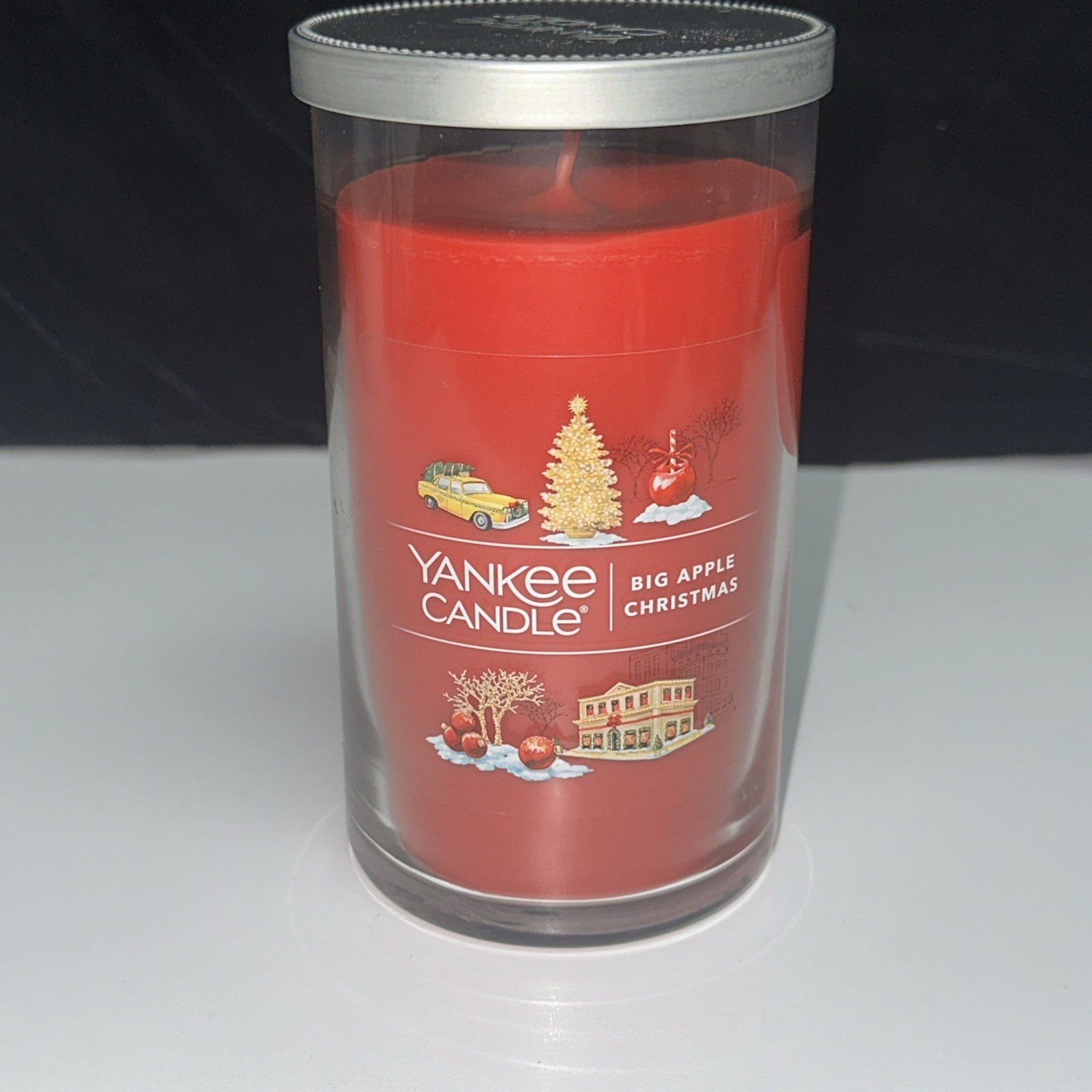 NEW–Yankee Candle BIG APPLE CHRISTMAS 14.25oz Tumbler Candle