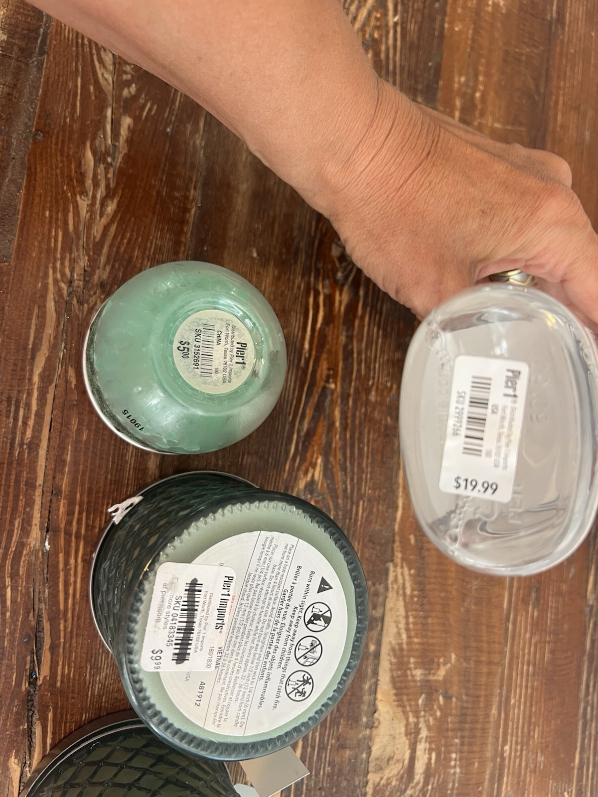 Pier One “sea Grass” Candle And Scent Collection. All Brand New With Tags.