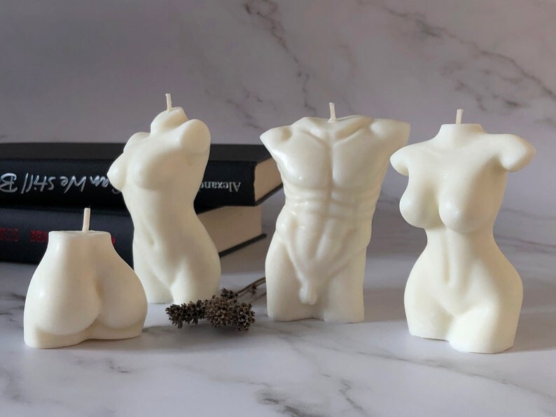 Wholesale Body Soy Wax Candles set of 4 – 10 Sets! 40 candles! Made in Canada