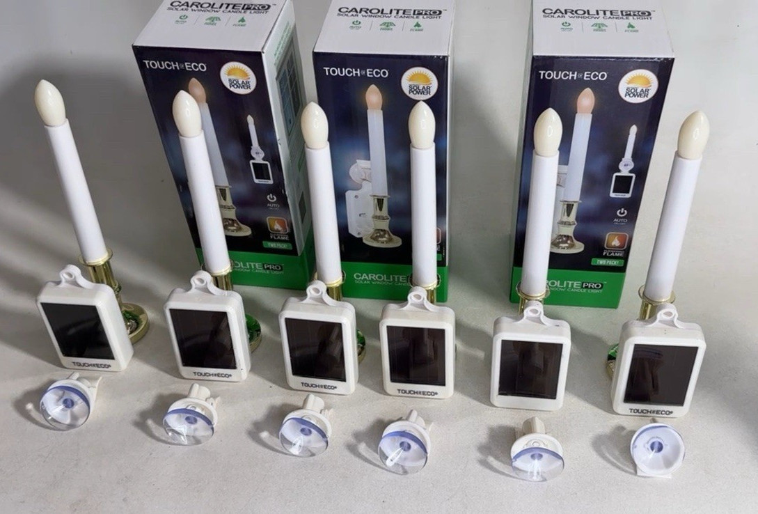 Touch Of Eco LED Flameless Window Candles Suction Cup 9X3 – Need Batteries READ