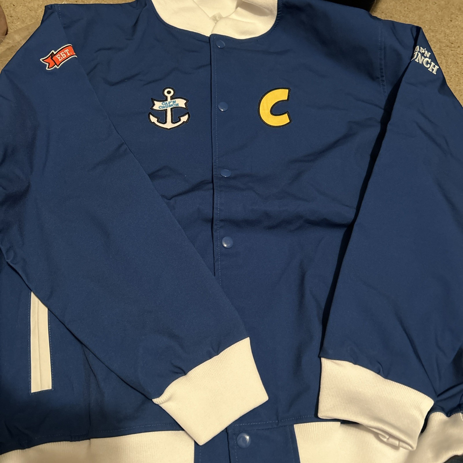 Crunchberry Splash Candle And Large Cap N Crunch Jacket New Swag