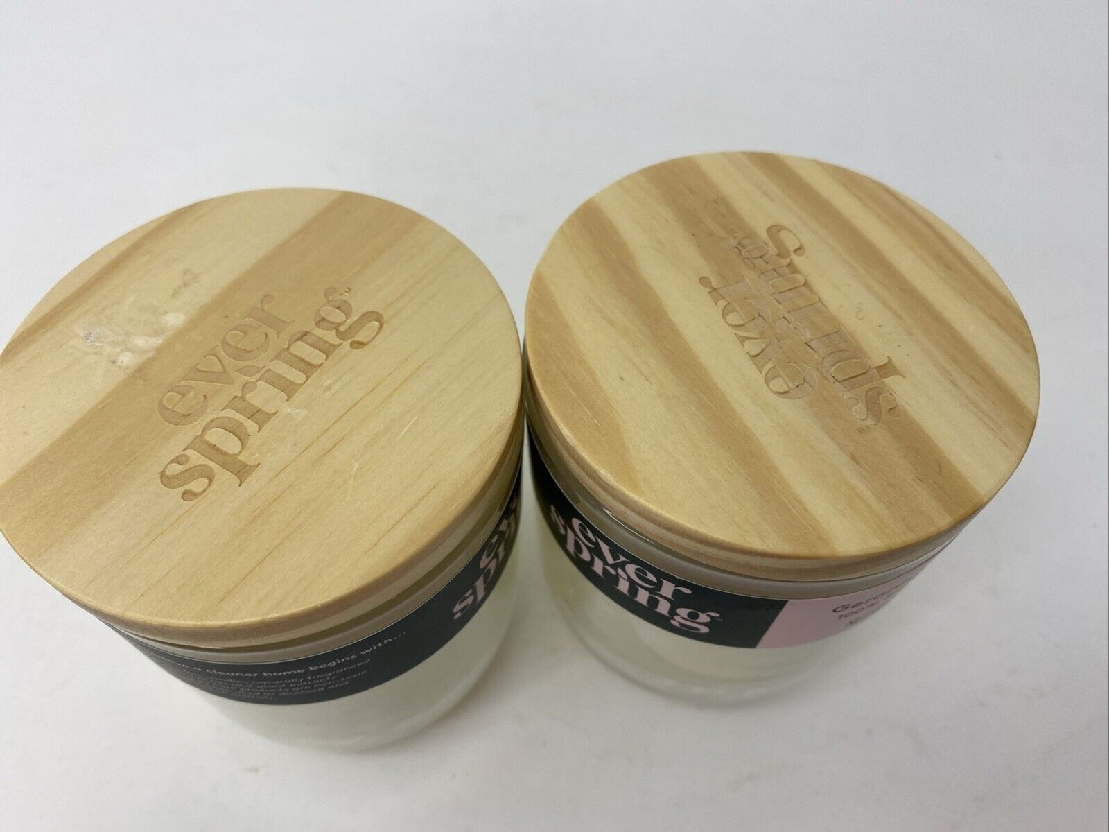 Geranium & Herbs / 100% Soy Wax Candle / Everspring 5.5 oz / 2-Pack Target
