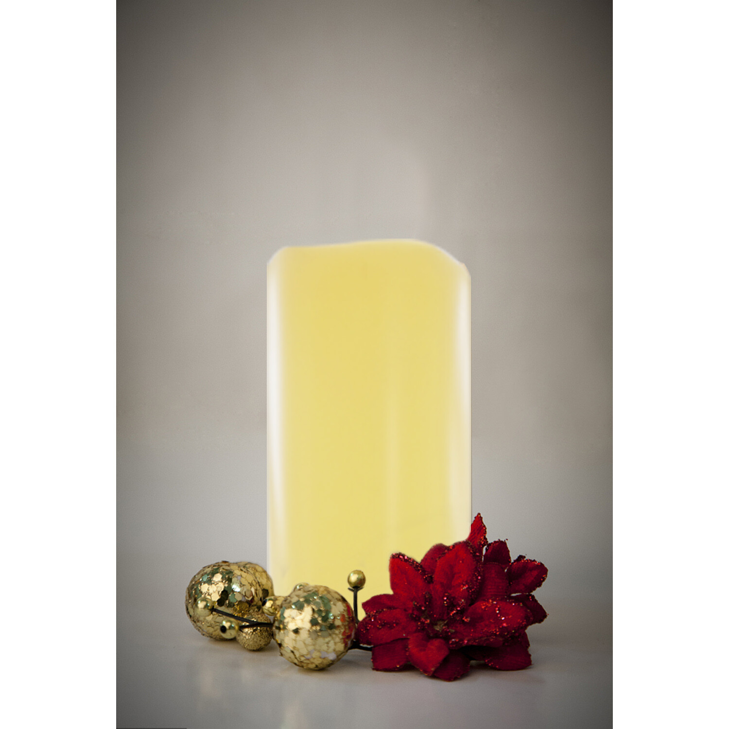 3″x5″Flickering Flameless LED Pillar Candle with Timer/Remote Outdoor Decorative