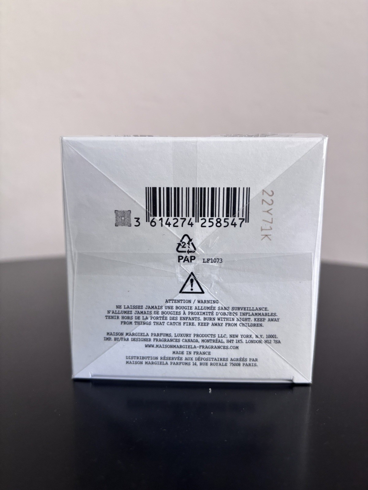 Maison Margiela Afternoon delight Candle Full Size New