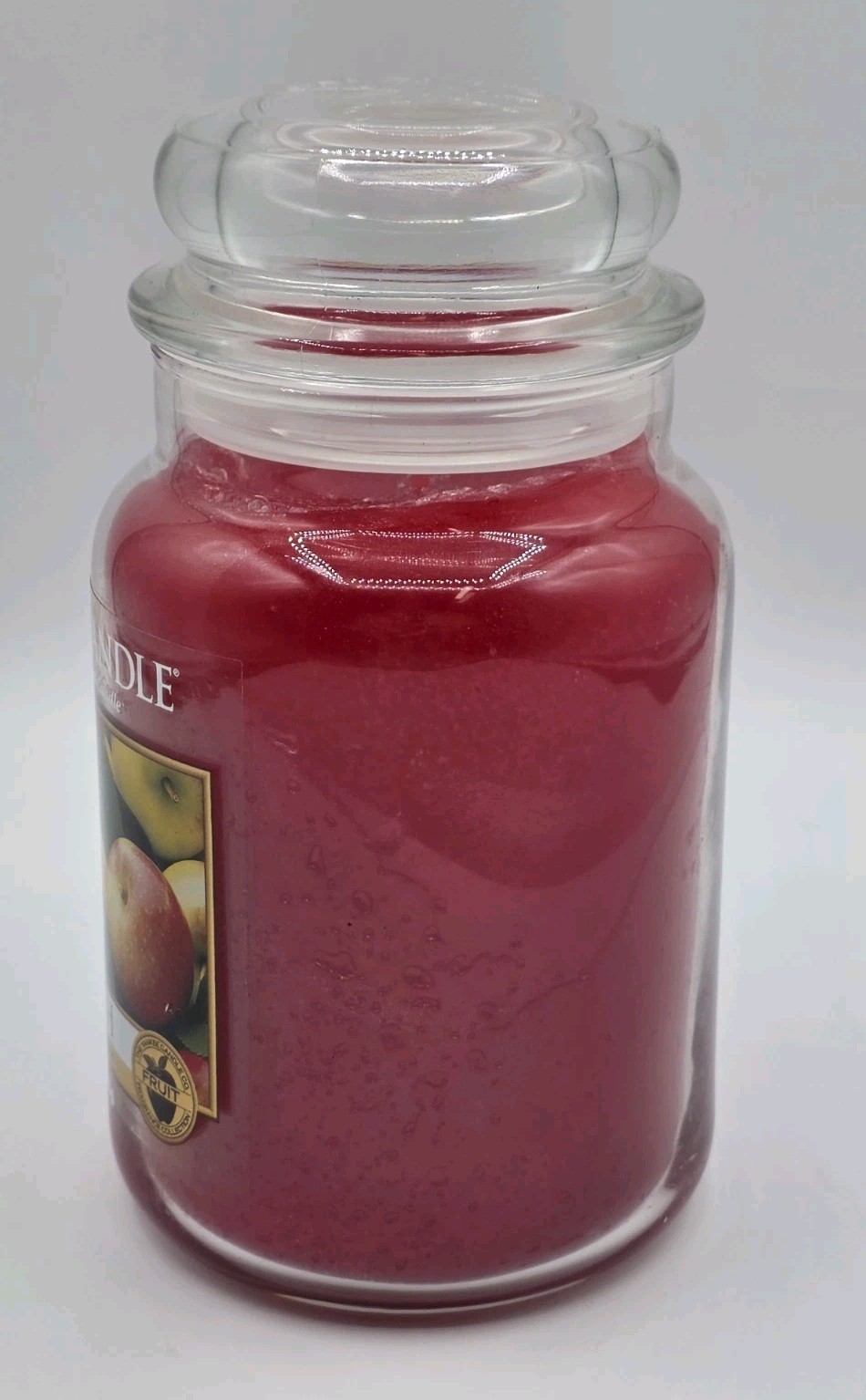 Yankee Candle Macintosh Large Classic Jar 22 oz Retired Style Scented Candle