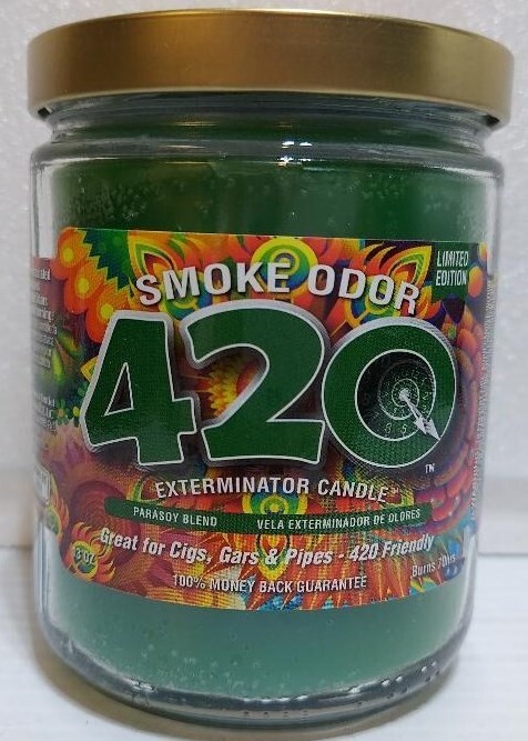 Smoke Odor Exterminator 13 oz Jar Vanilla Glitz, Assortment Set of (3) Candles