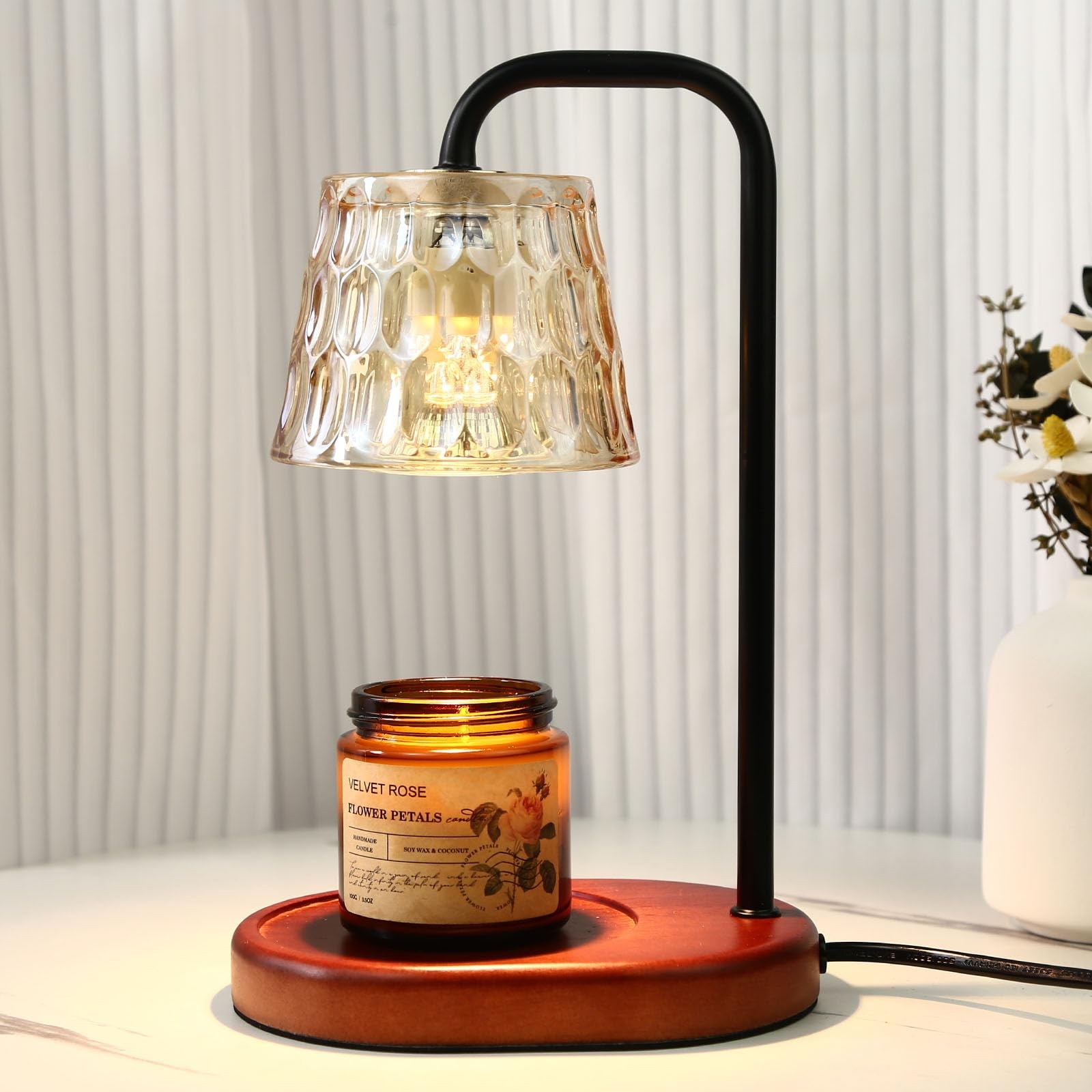 Dimmable Candle Warmer Lamp with Timer Candle Warmer for House Warming Decor …