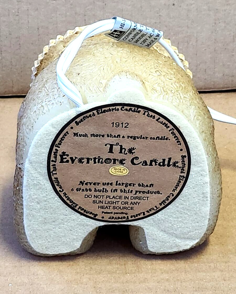 The Evermore Candle Bear EC-130 A Scented Electric Candle 4–6-Watt Bulb