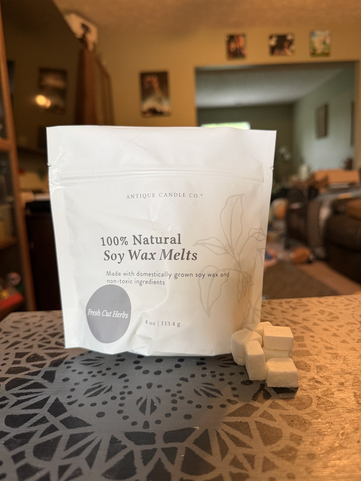 Antique Candle Co. Fresh Cut Herbs 4 oz Farmhouse Soy Wax Melts