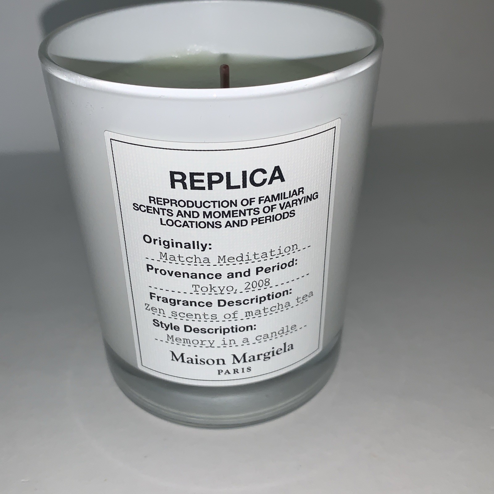 New Replica Maison Margiela Matcha Meditation Scented Candle 5.82oz