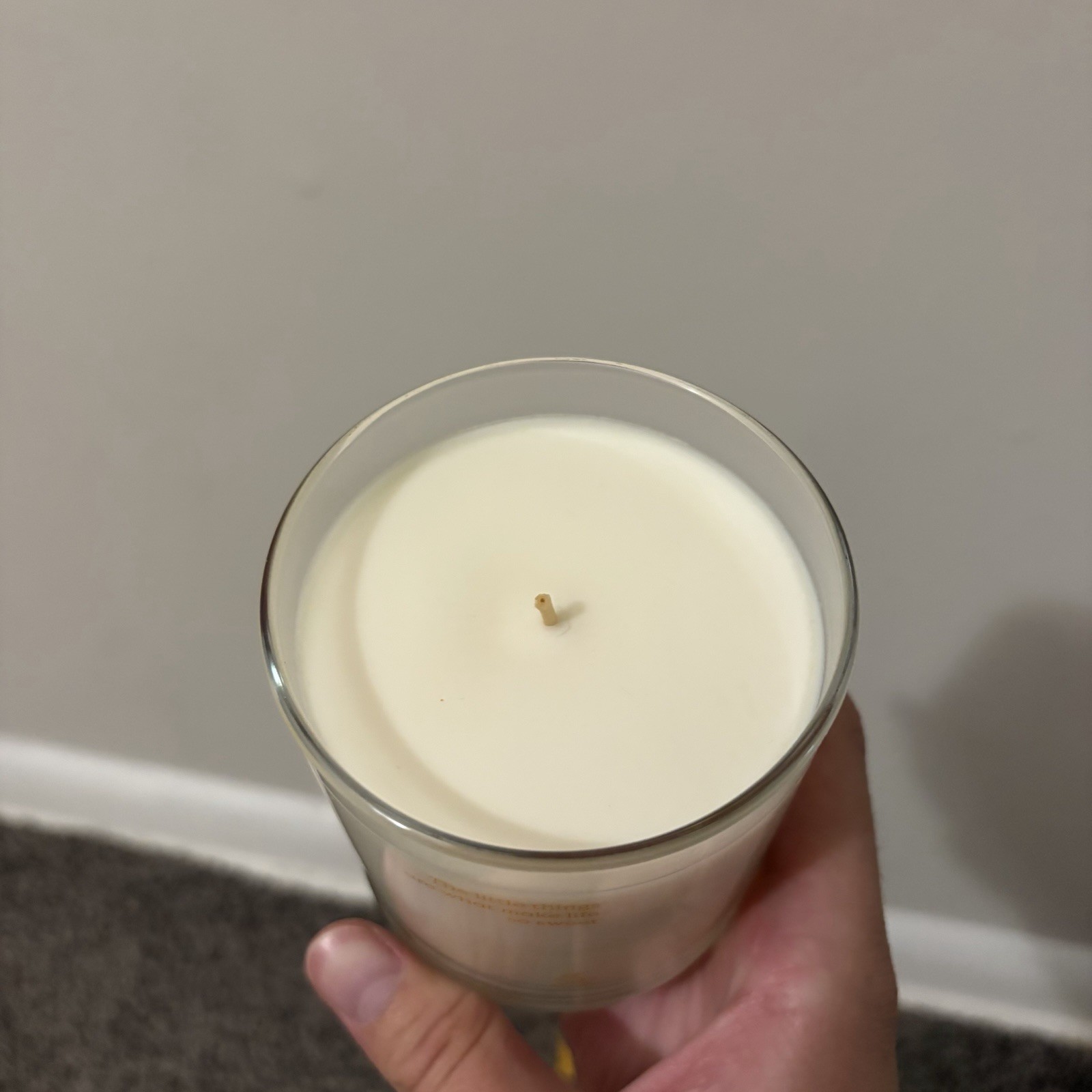 Grove Collaborative 7 oz. Soy Wax Candle. Vanilla, Brown Sugar, Sandalwood Scent