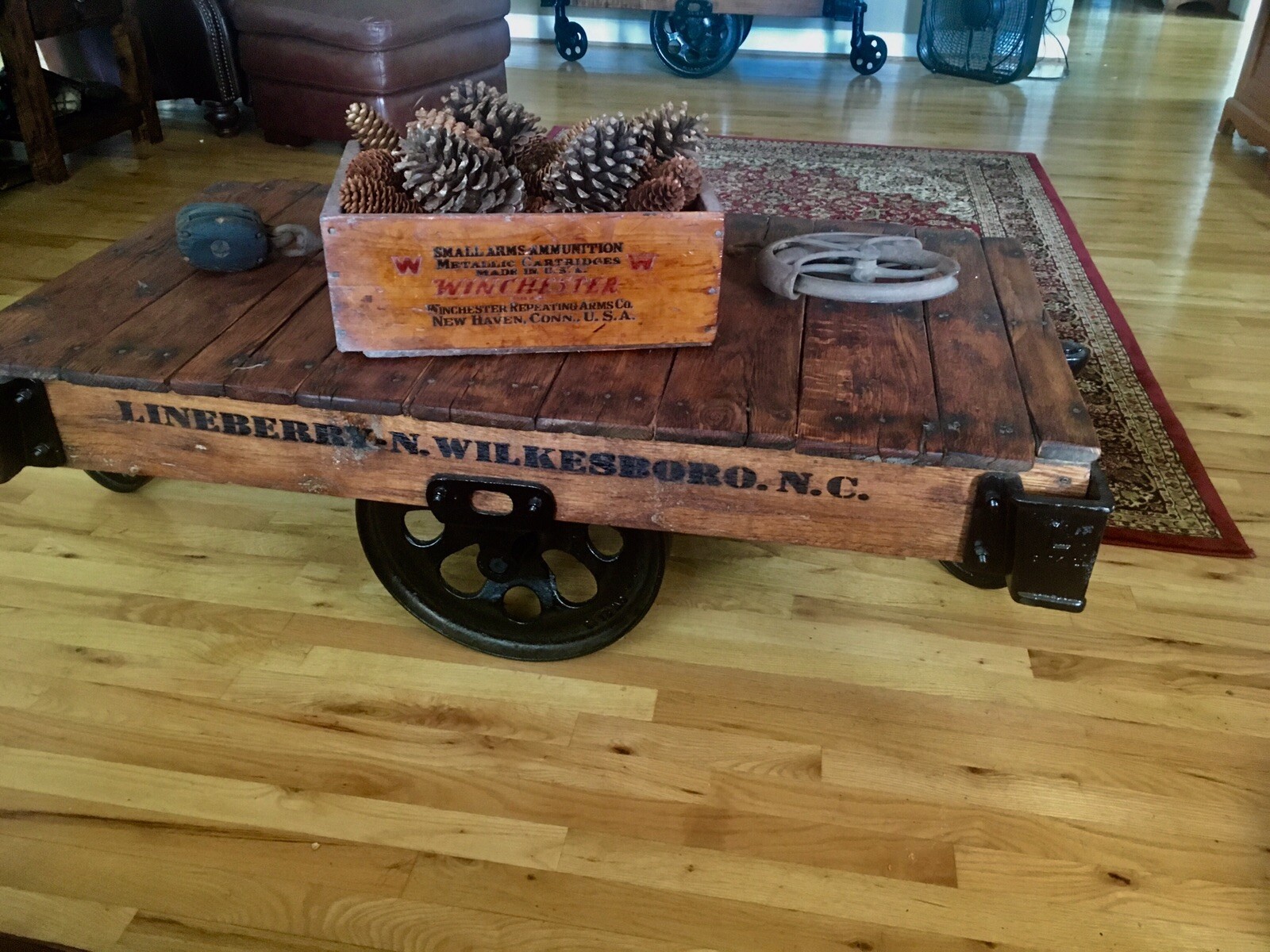 Authentic Lineberry Factory Carts