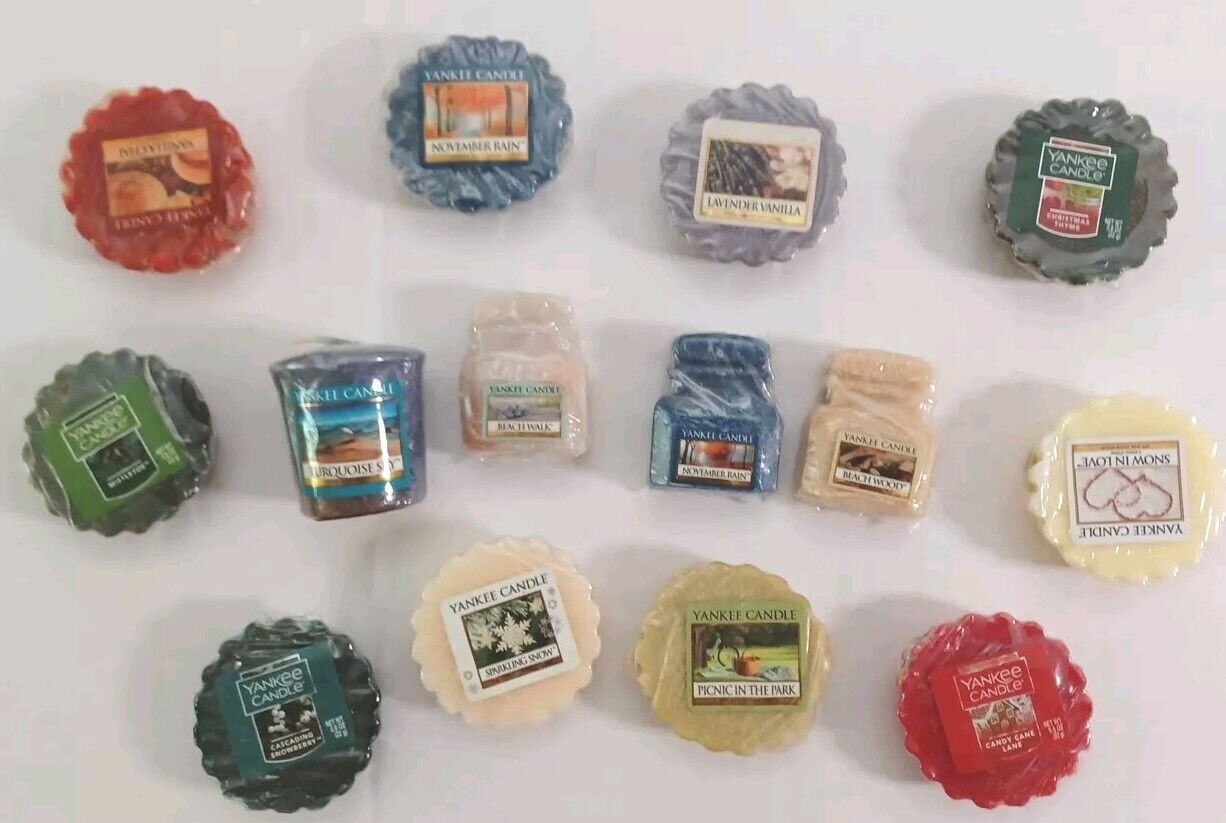 Yankee Candle 14 Assorted Potpourri Wax Melt Tart Lot Factory Sealed