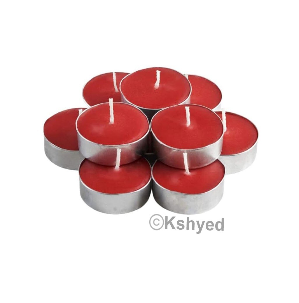 30 Pcs Scented & Unscented Tealight Candles Long Lasting Aromatherapy Candles
