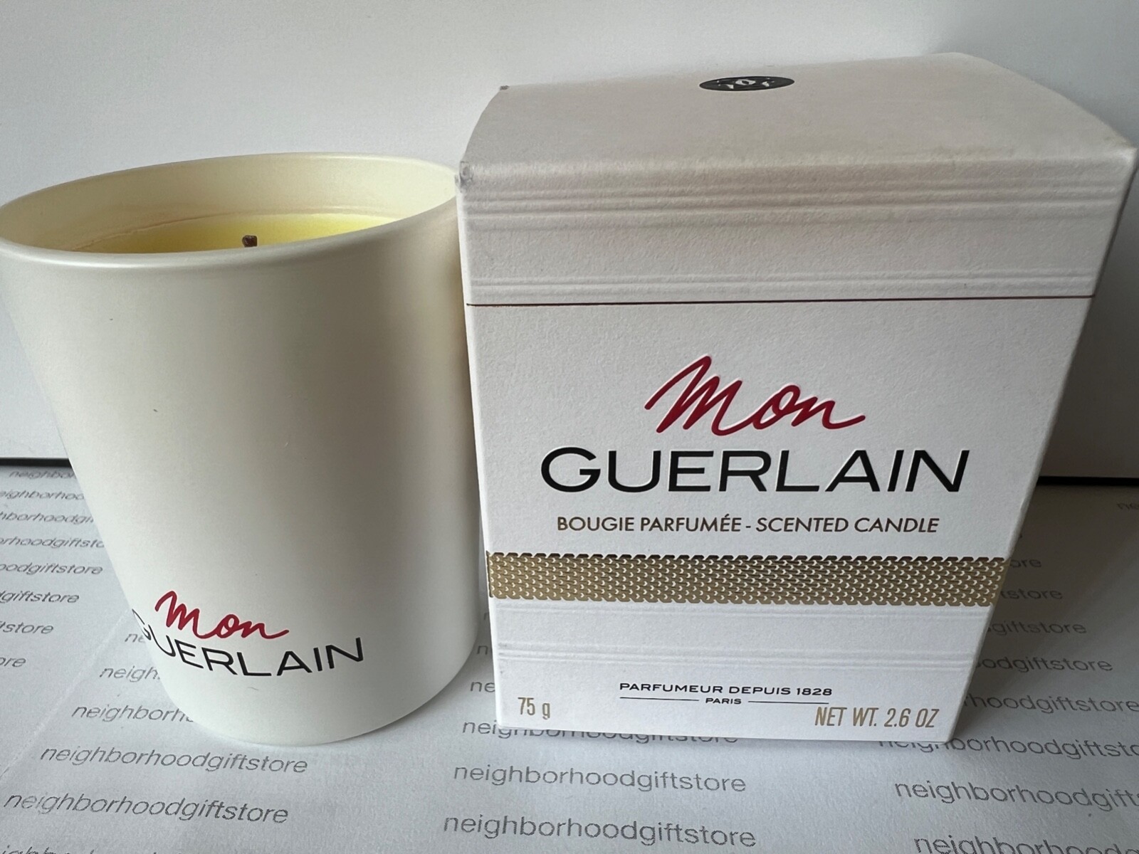 GUERLAIN MON GUERLAIN SCENTED CANDLE 2.6oz/75g ( PROMO SIZE ) NEW 100% AUTHENTIC